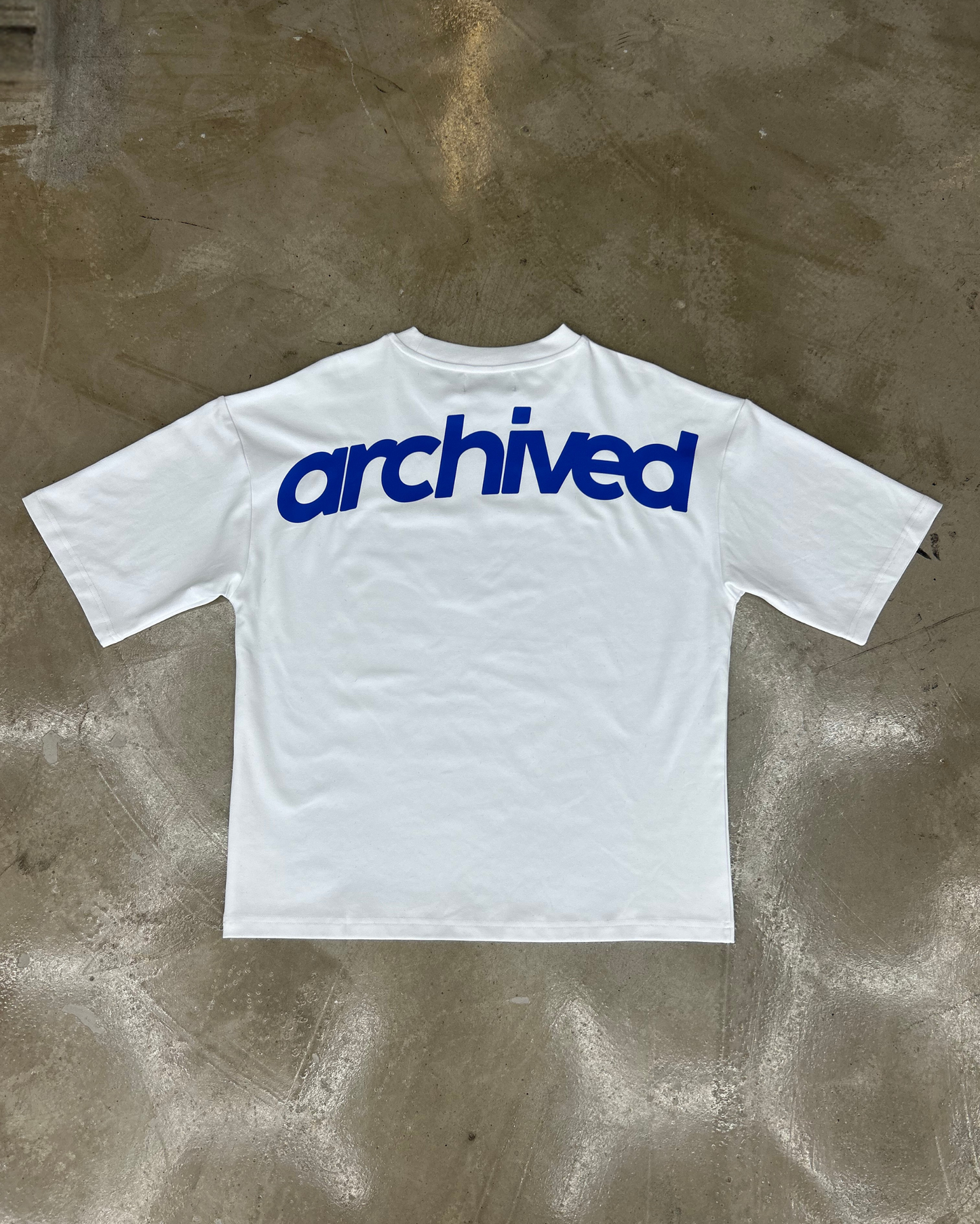 Archived Tee In Blue
