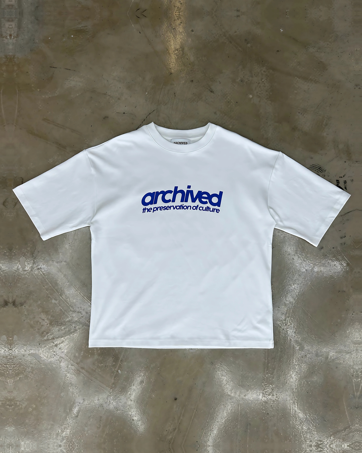 Archived Tee In Blue
