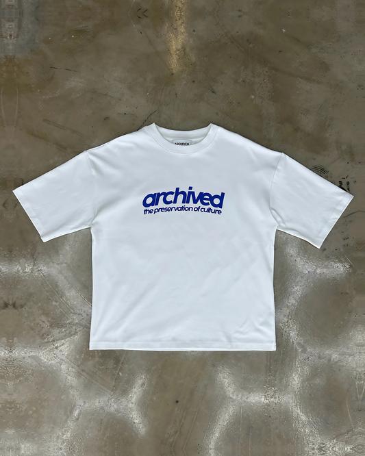 Archived Tee In Blue