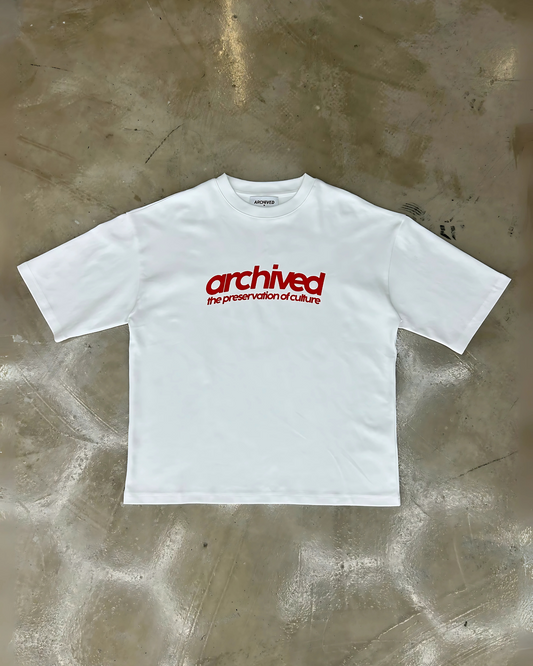 Archived Tee In Red